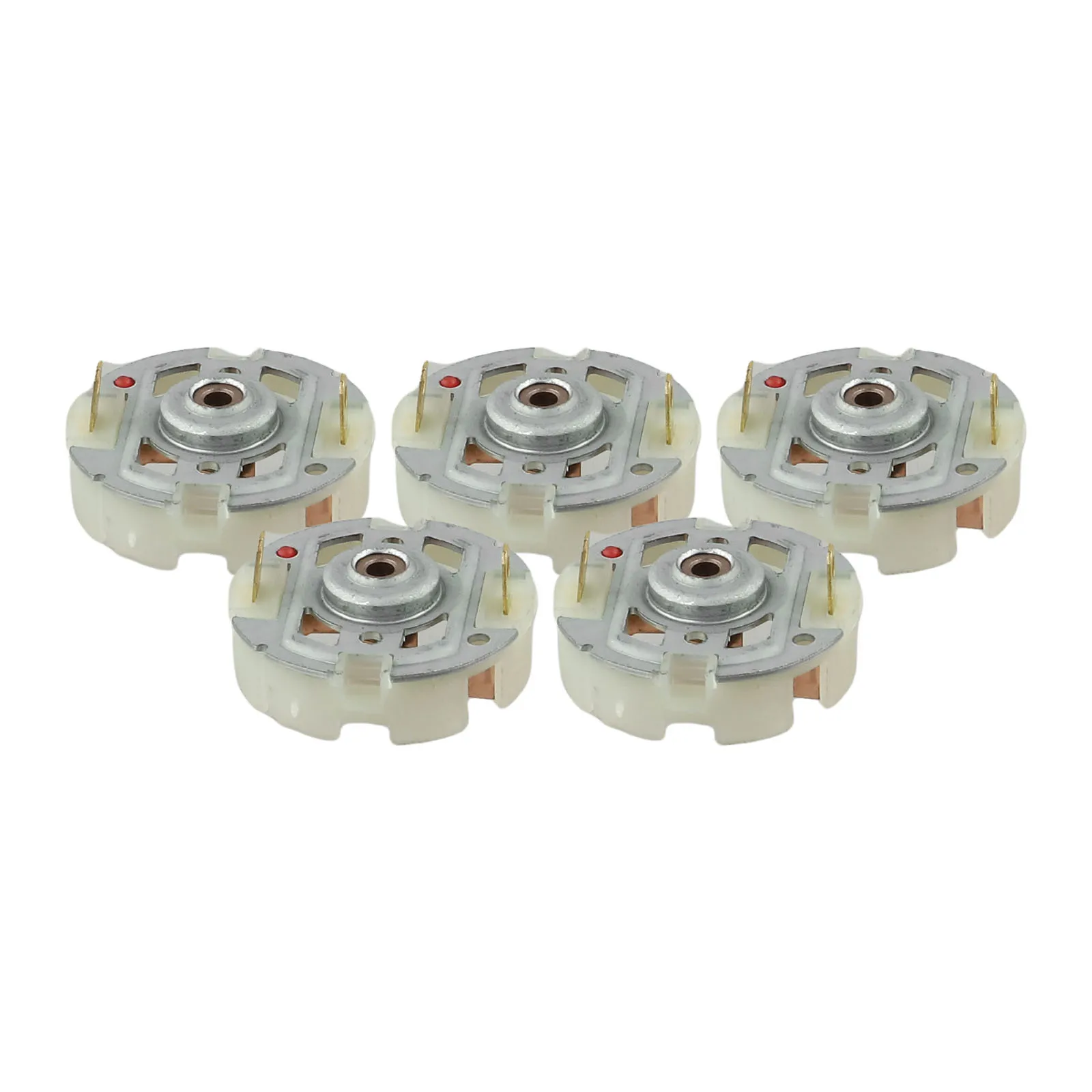 

5pcs Carbon Brush Holder Set Motor Broom Holder Carbon Brush Holder Stable Characteristics Carbon Fiber Brushes