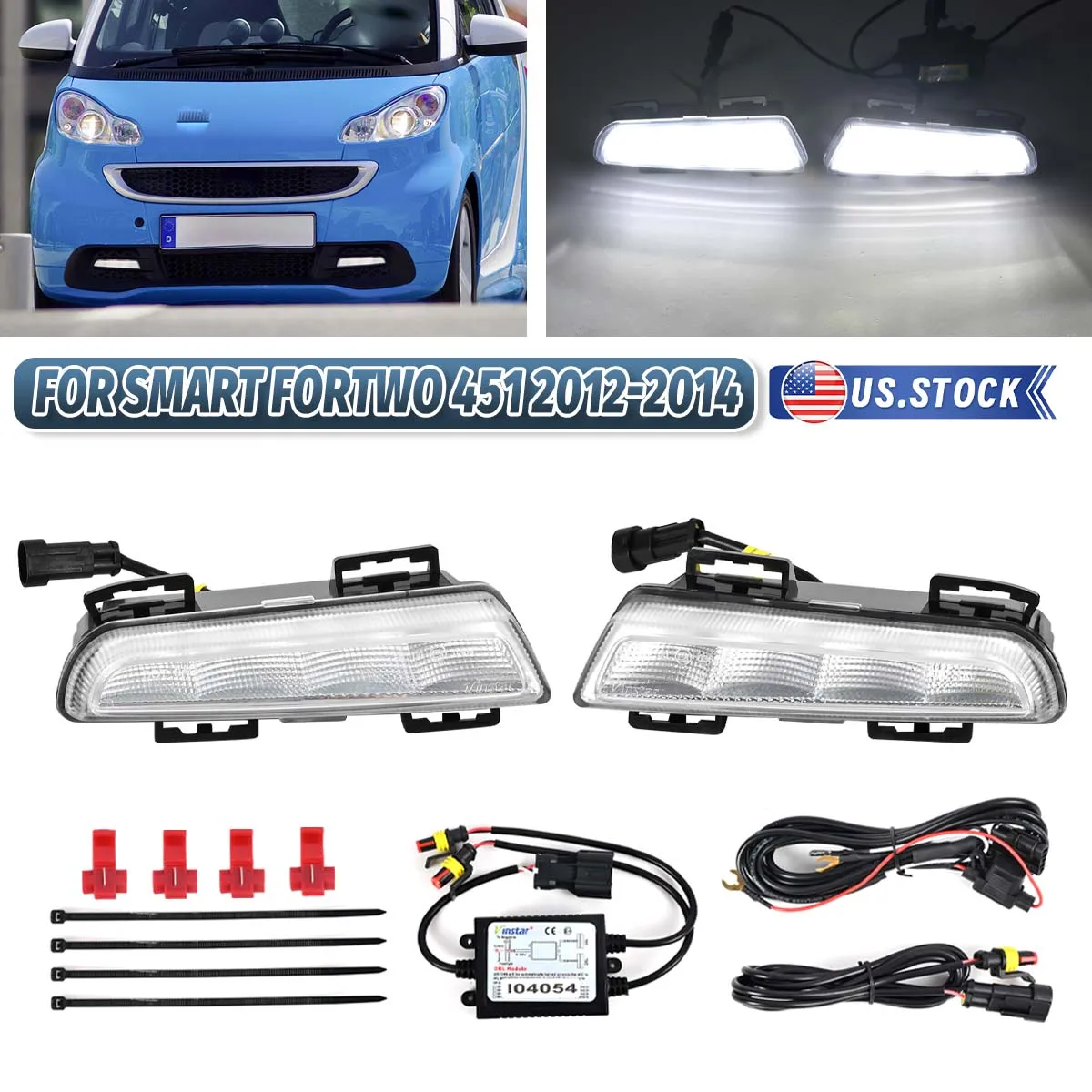 Smart 451 Day Lights -AliExpress