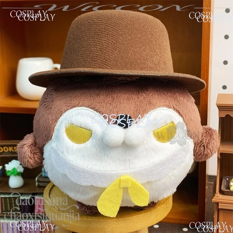 Love And Deepspace Hat Cute Furry Prop Doll Plush Halloween Birthday Gifts Cosplay Ao Yin Valko Wolf NO.1 Kawaii Animal NUNU view 3