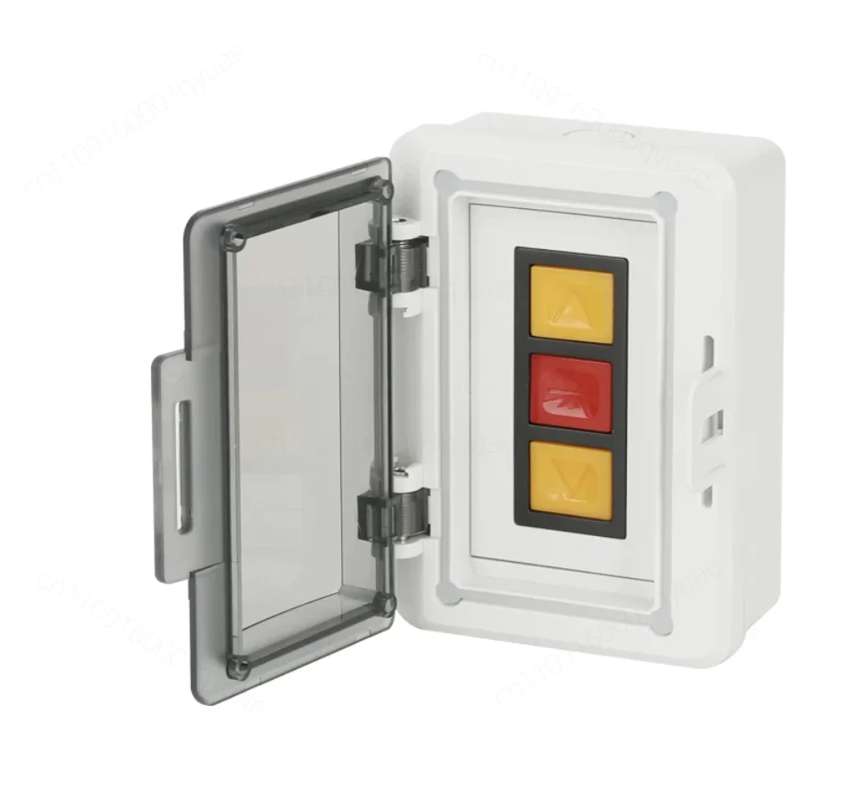 Garage rolling shutter door lift switch box indoor and outdoor rolling shutter door control button box waterproof IP65