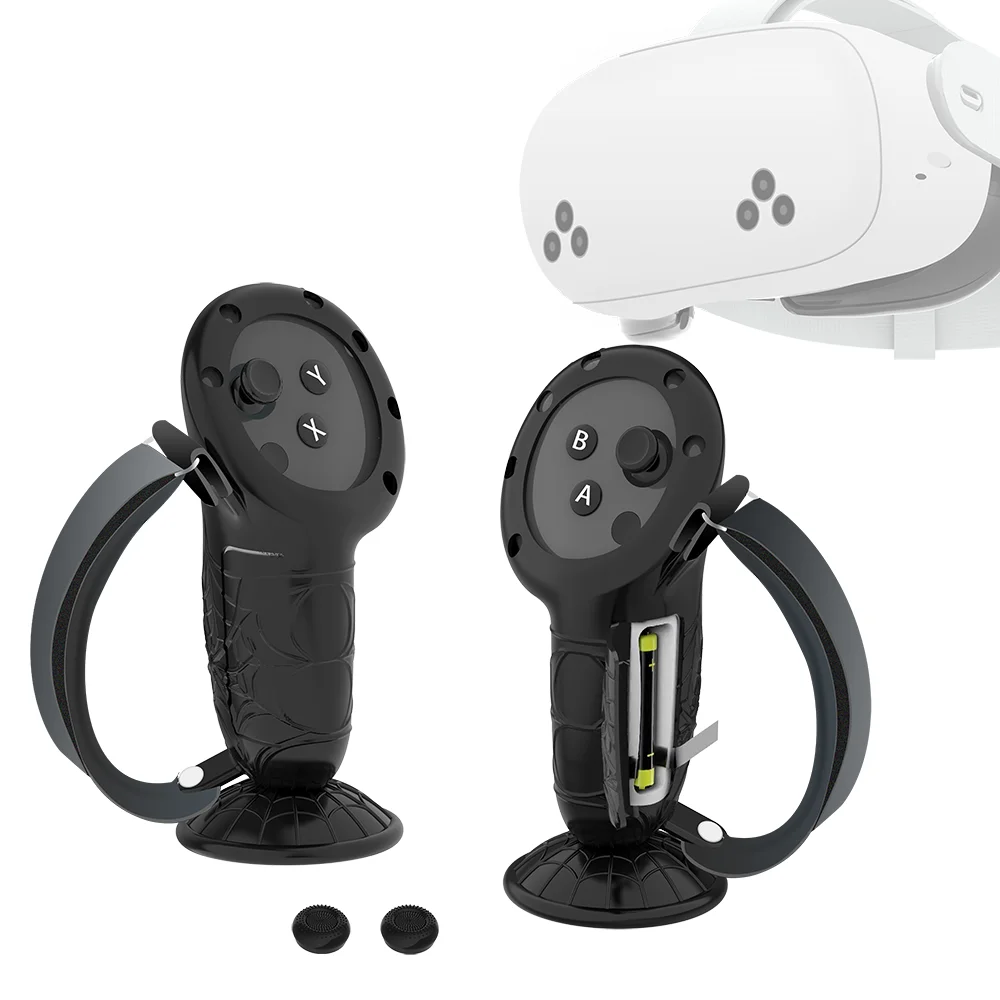 Spider Style Protective Case, Anti Drop, bateria destacável, adequado para Meta Quest 3, Quest 3S Controller