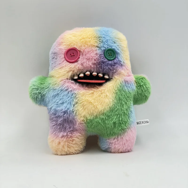 22Cm 오리지널 Fuggler 플러시 장난감 치아 괴물 플러시 인형 Fuggler Funny Ugly Peluche 장난감 할로윈 장난 장식 아이 선물