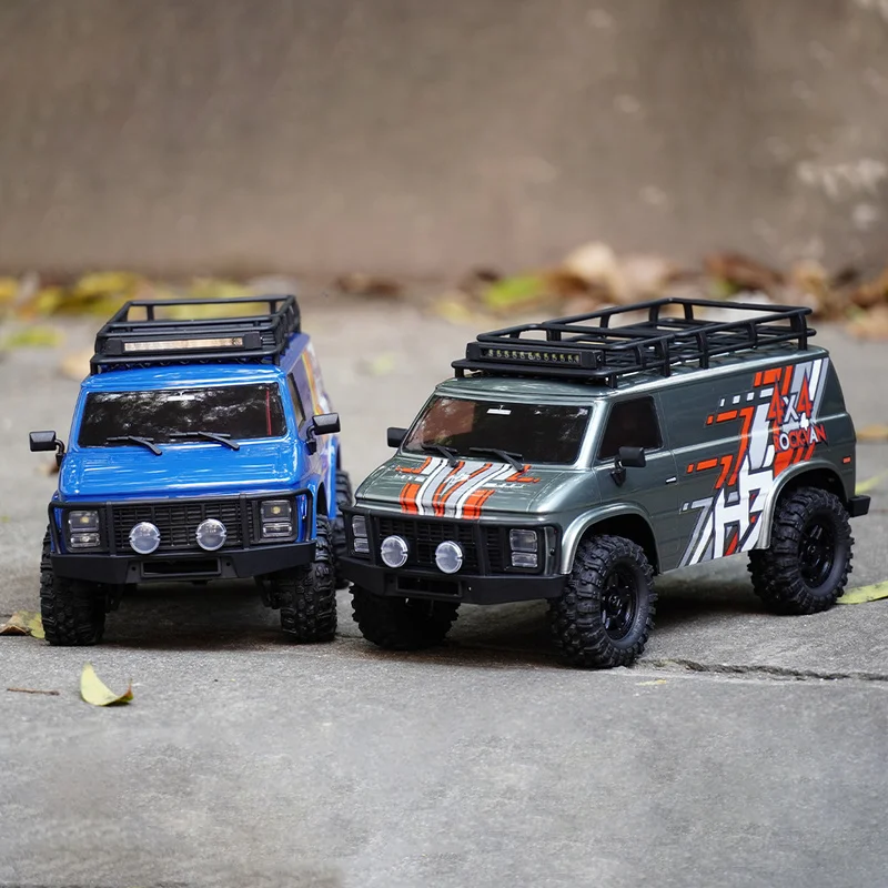 

HOBBYPLUS 1/18 CR18P EVO V2 ROCK VAN Rock Truck 4-канальный автомобиль с дистанционным управлением 2S Полноприводный альпинистский автомобиль Внедорожник