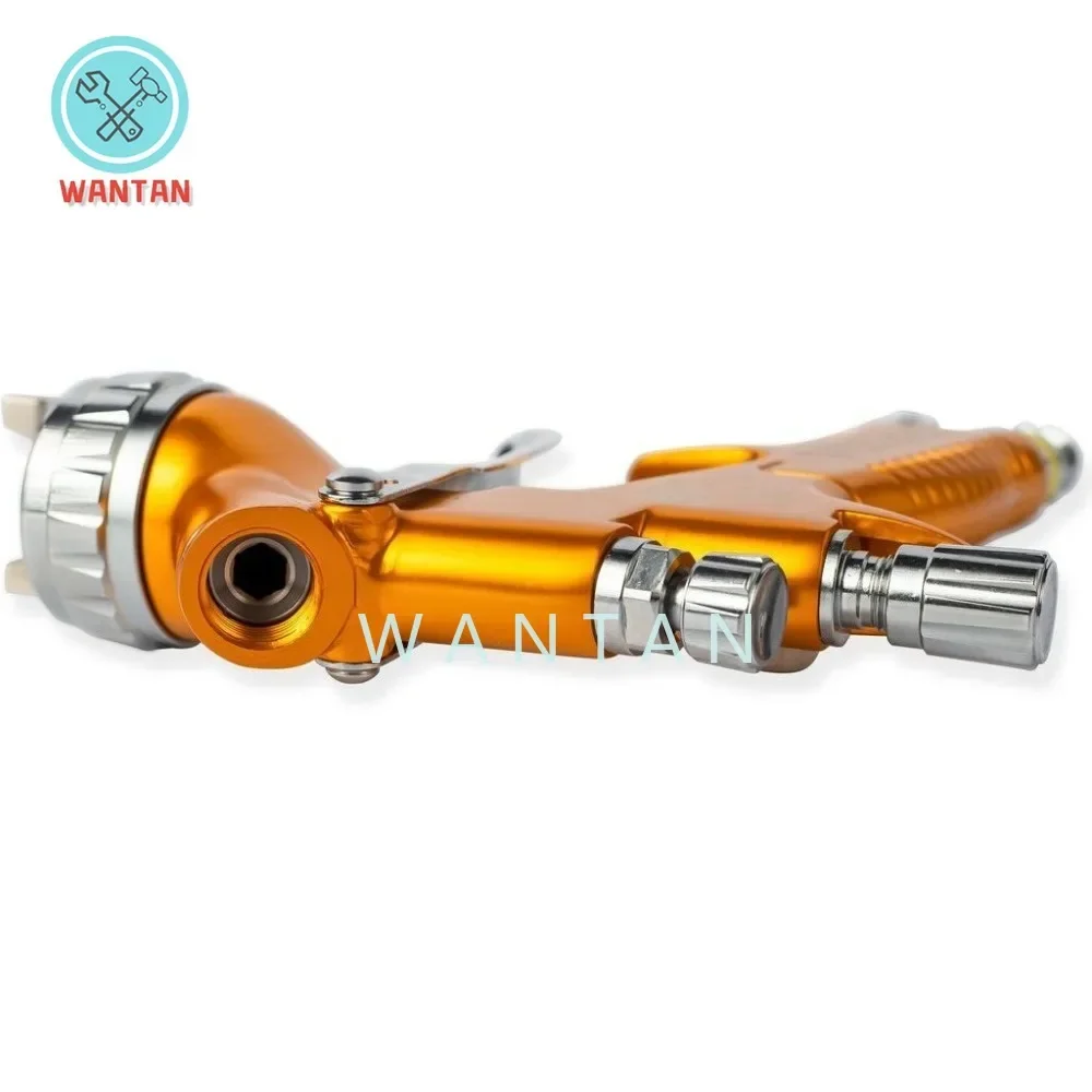 Car Spray Gun Golden Spray Gun LITE 1.3mm Nozzle 600ml Cup LVMP Car Pain Tool for Varnish and Primer High Quality