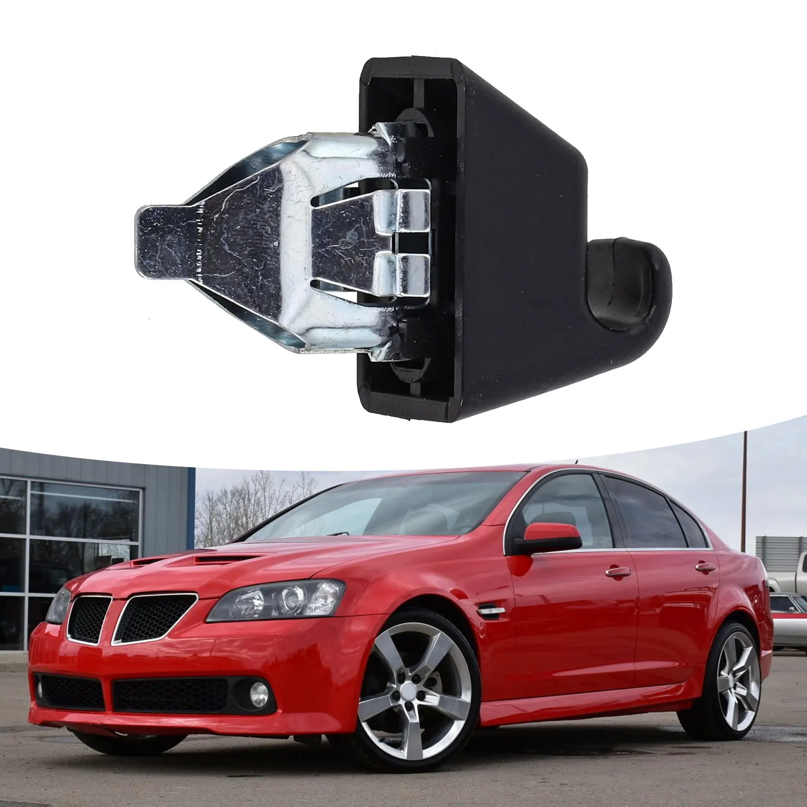 

For Holden VE SV6 For Pontiac G8 2008-09 OEM 13187128 Sun Visor Holder Clip Car Repair Black Easy Installation