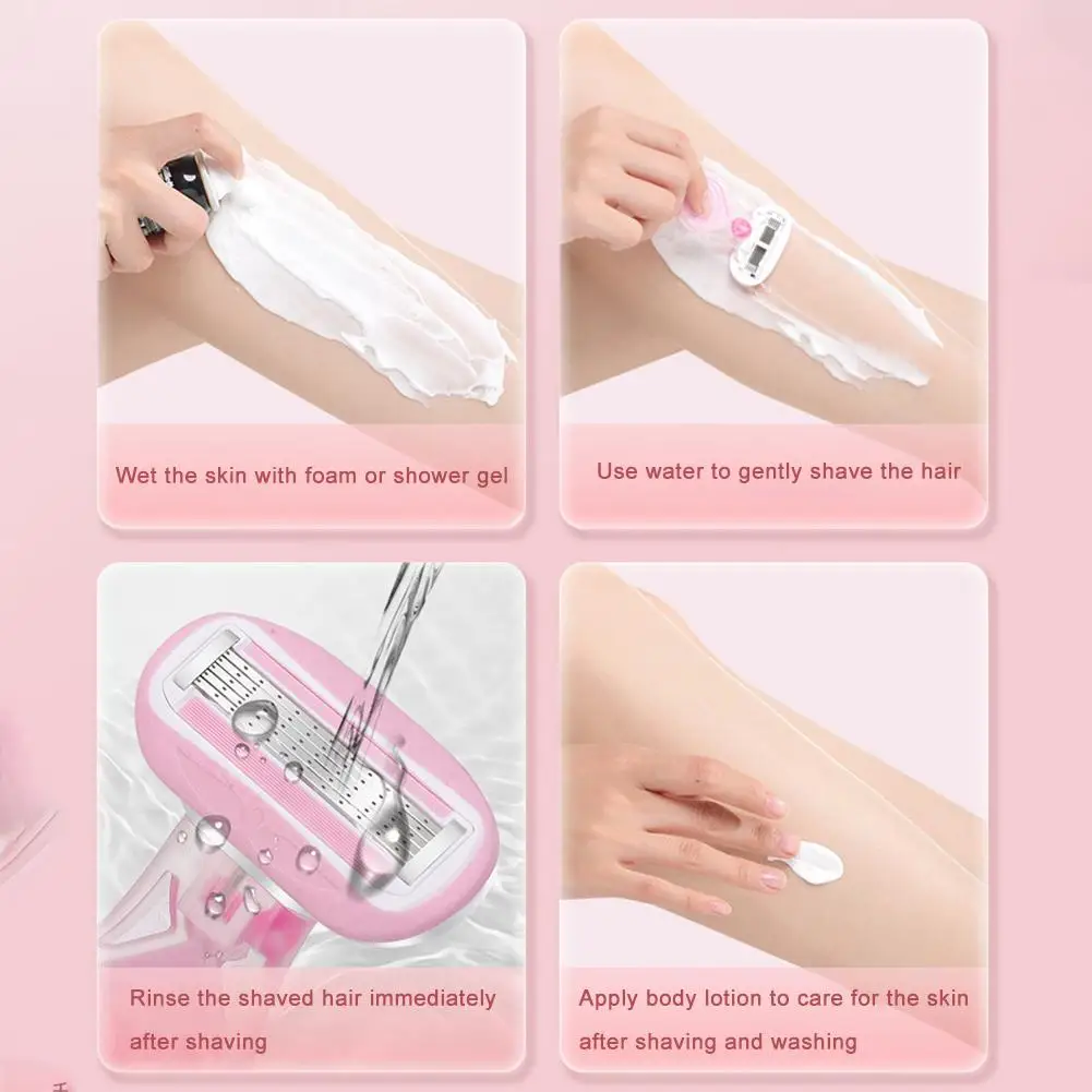 Hair Removal Machine Trimmer For Women Knife Tip Whole Body Washable Armpit Hair And Leg Hair Without Black Spots P0q0