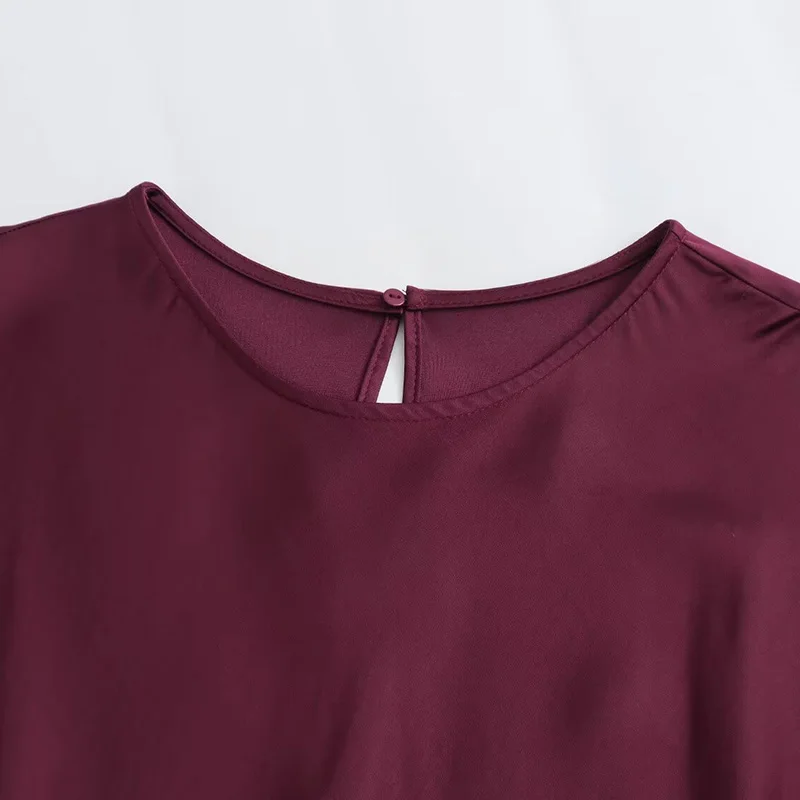 Herfst Effen Kleur O-hals Mouwloos Zijde Satijn Midi Lange Jurk Vrouwen Avondfeest Jurk Vrouwelijke Sexy Elegante Slijtage 2023 Nieuwe