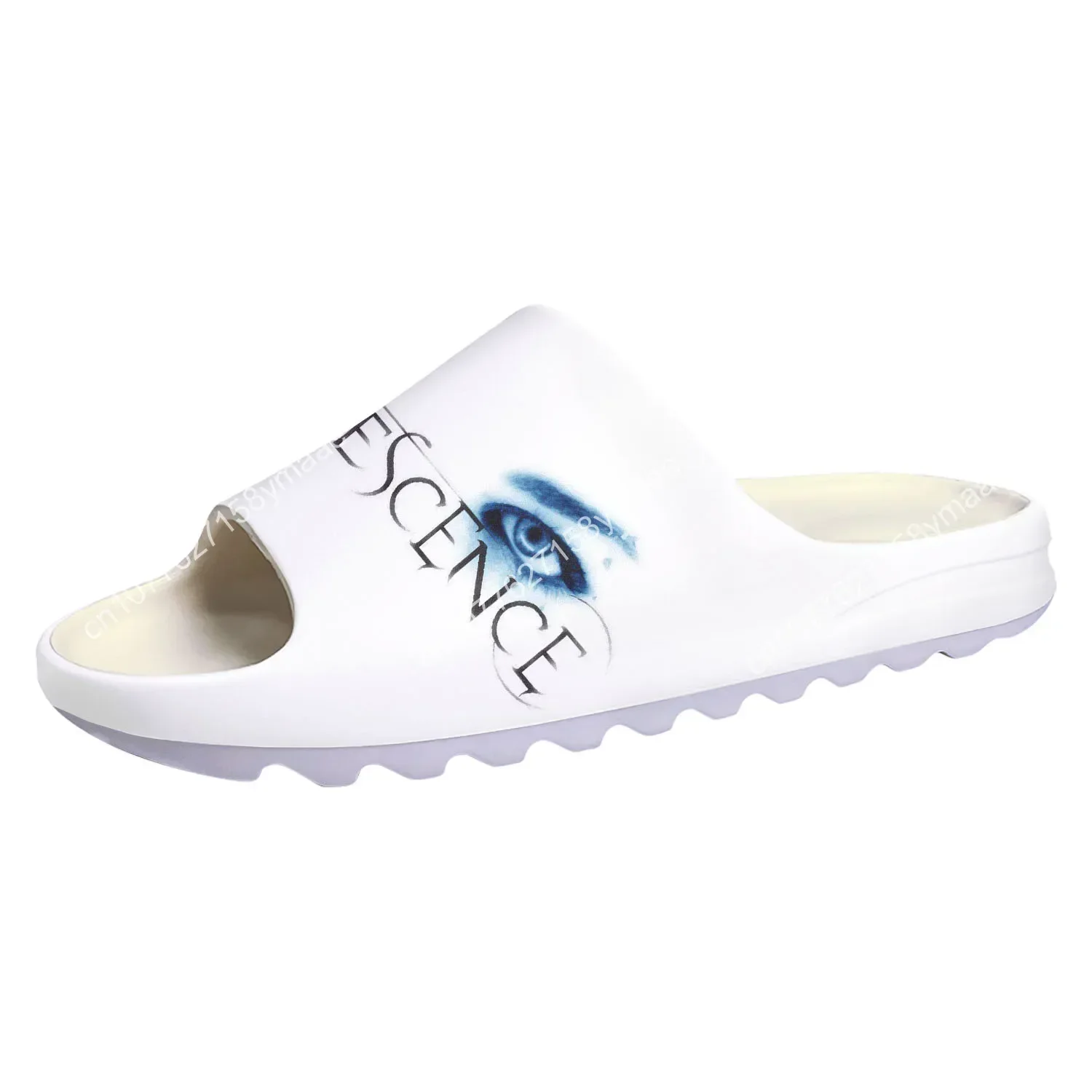 Evanescence Rock Band Soft Sole Sllipers Home Clogs Step on Water Shoes Mens Womens Teenager Bathroom Customize on Shit Sandals