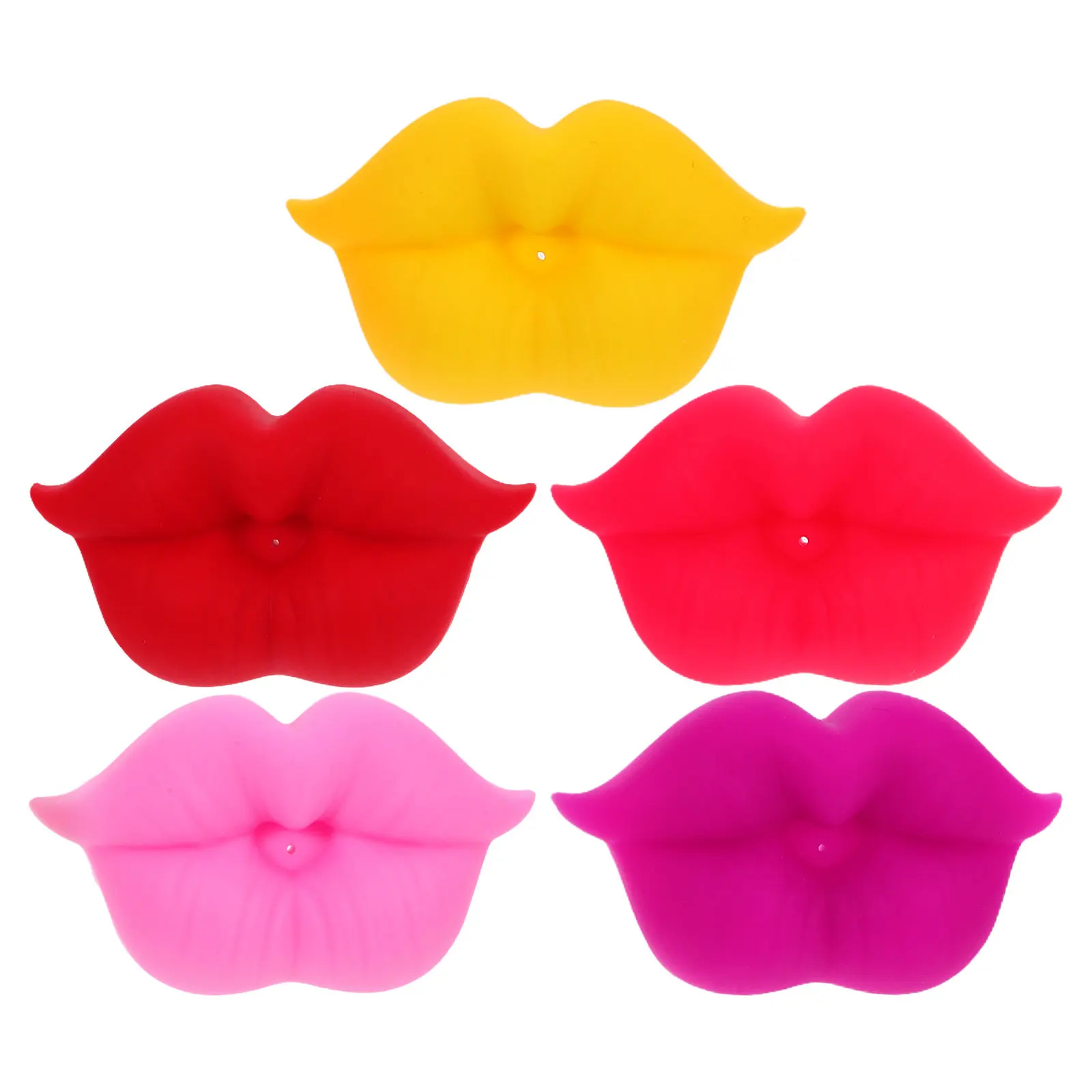 

Набор из 5 силиконовых пустышек-сосок в форме губ для младенцев, для комфортного кормления, аксессуары для ухода за младенцами, успокаивающие силиконовые пустышки