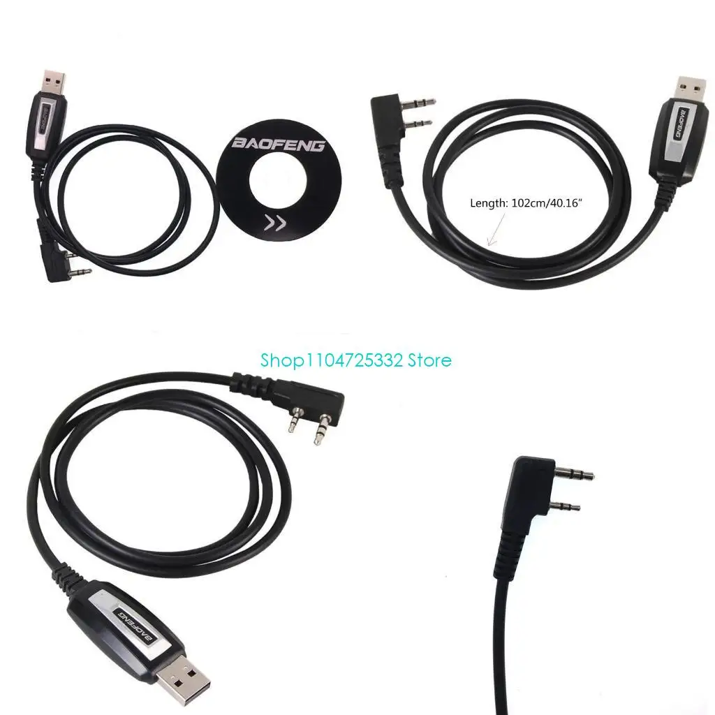 

P5EA Portable Radios USB Programming Cable for UV5R/888s Walkie Talkie USB Data Cable