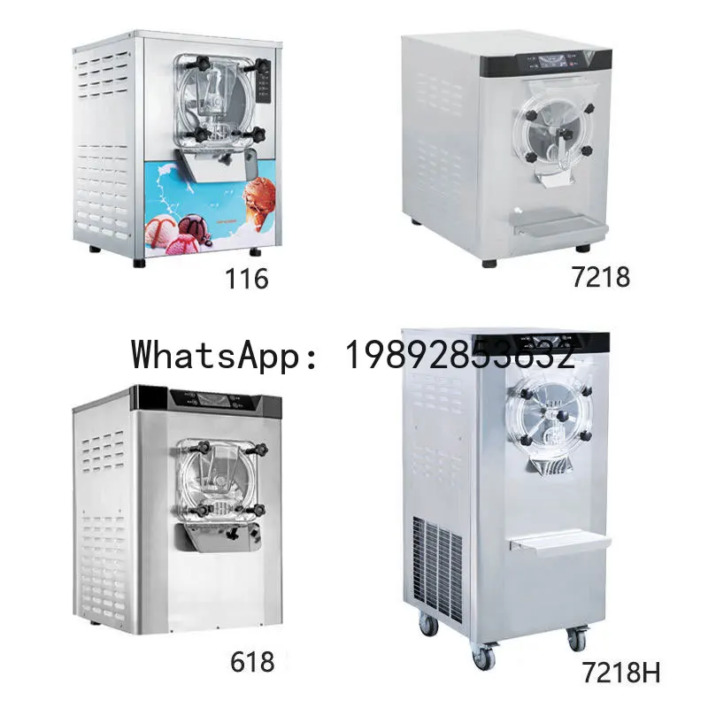 Fully automatic hard ice cream machine, tabletop ice cream scooping machine, small hard ice cream machine