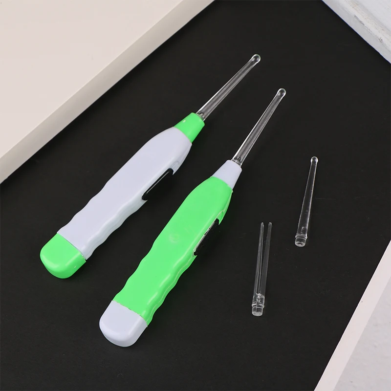 Luminous Ear Cleaner LED Flashlight Earpick Remove Ear Wax Ear Curette Child Adult Ear Cleaner Hygiene Ear Cure Cleaning Tools