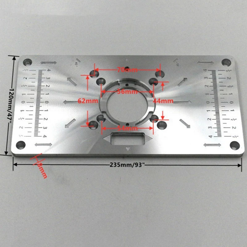 

Фрезерный стол Откидная пластина Фрезерный стол Вставная пластина для деревообработкиJAS