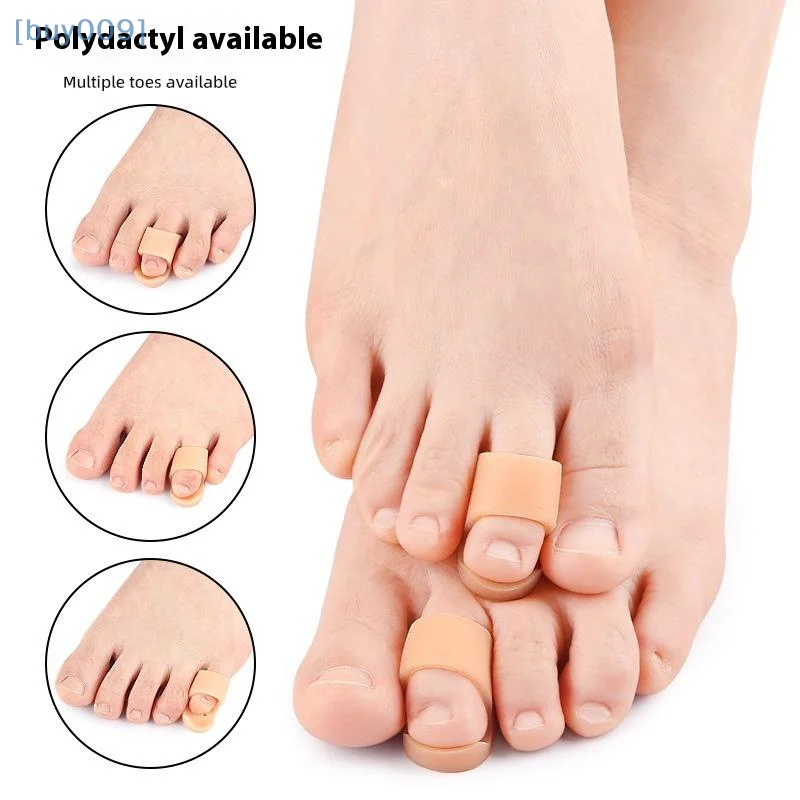 1 زوج قابلة لإعادة الاستخدام فاصل أصابع القدم الإبهام مصحح الورم ليتل تو حامي أروح العناية بالقدم الإغاثة منصات قدم الرعاية باديكير