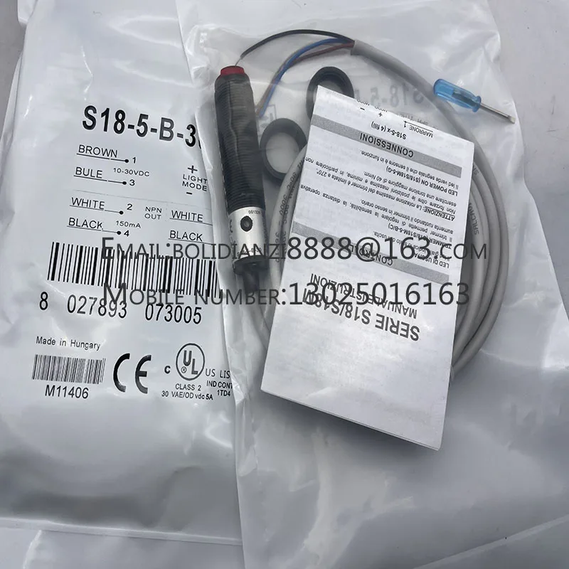 

Photoelectric switch S18RW3RQ1 S18RW3R Real shooting Brand new original In stock