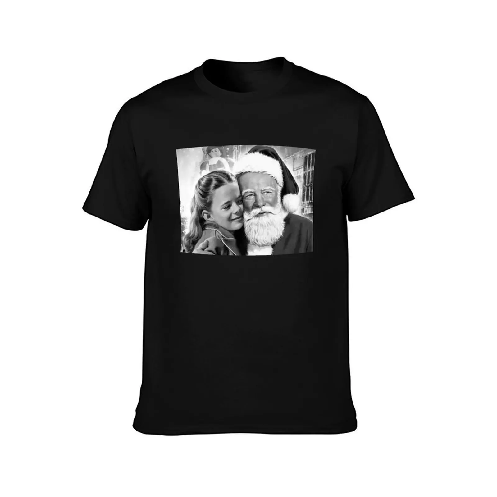 Miracle on 34th Street T-Shirt, Summer Casual Cotton Tee, Oversized Streetwear Tops, Vintage Graphic Print, Unisex Men Women