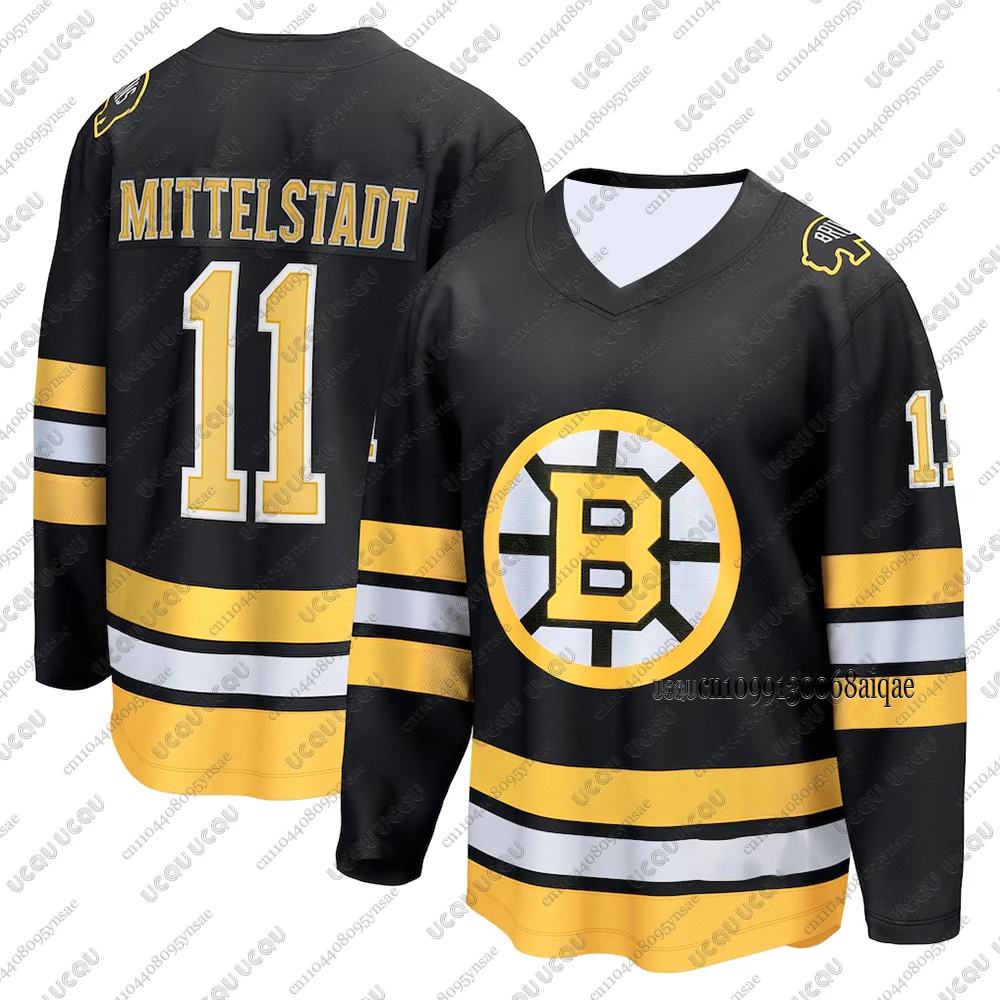 Herbst Winter Neue Eishockey-Trikots für Herren Boston Bruins Eishockey-Trikots Freizeit-Sport-Langarm-T-Shirts Damen Herren Trikots – Detail 19