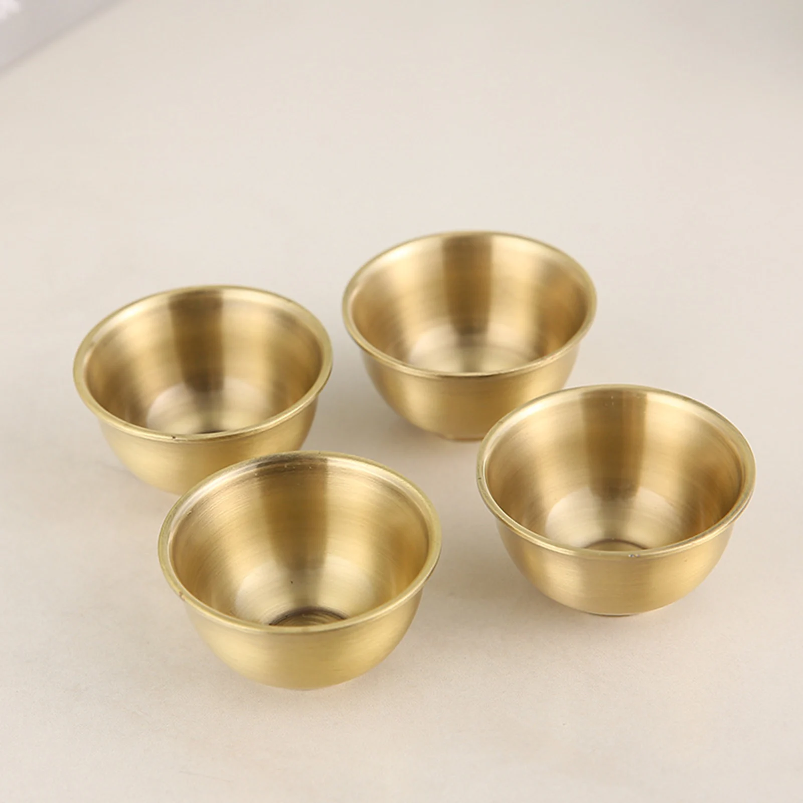 

30ml Vintage Large Bowl Tea Cup Chinese Style Kungfu Master Teacups Copper Antique Wide Mouthed Tea Cup Drinking Utensils 1pc