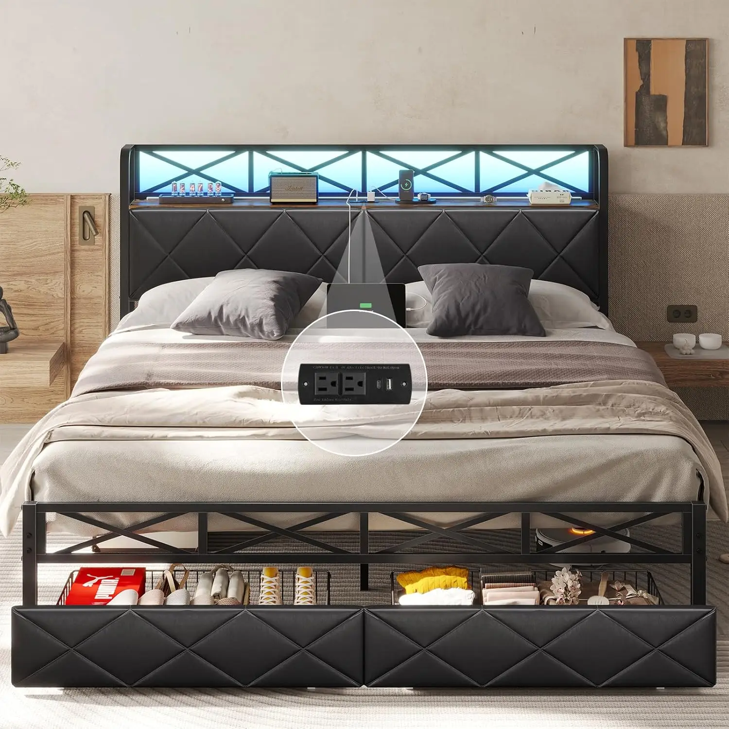 California King Bed… - image