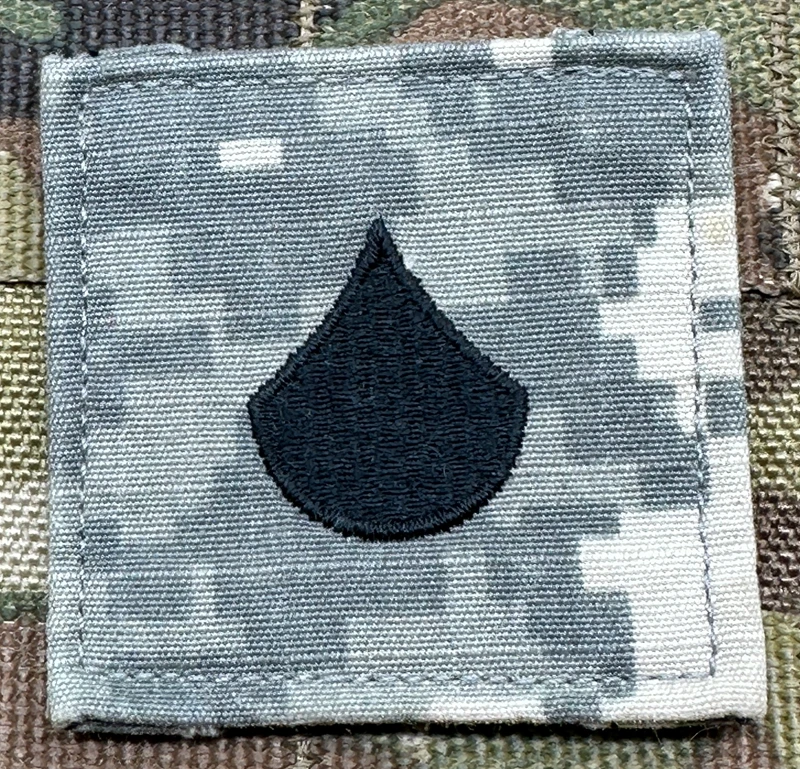 USGI Part of the Army ACU ranks HOOK&LOOP