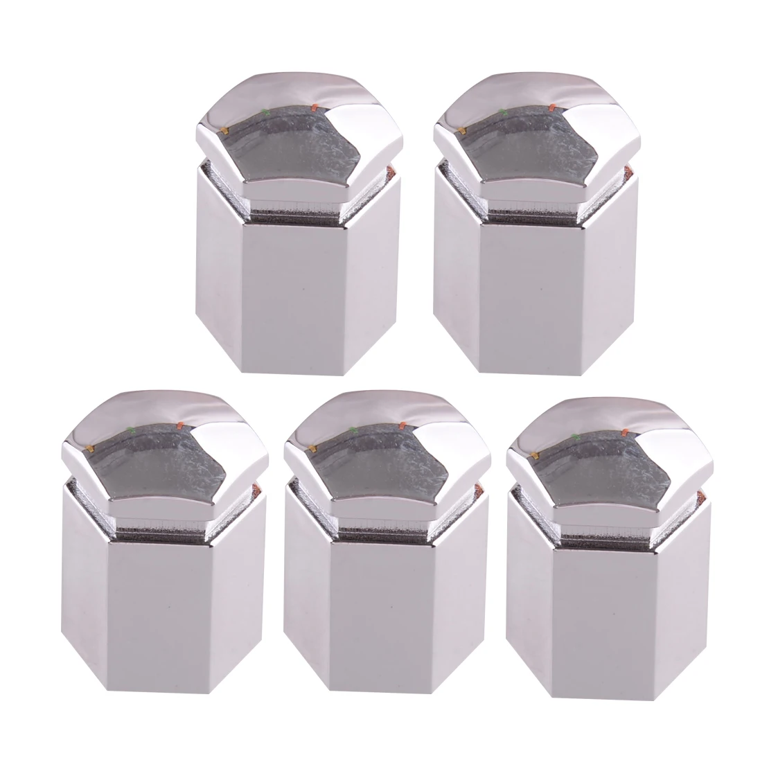 

20Pcs/set 17mm Wheel Nut Bolts Covers Caps Fit For Vauxhall Opel Silver Plastic