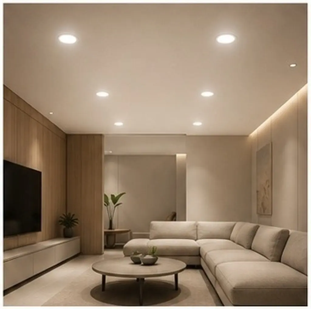 6Pcs Flat LED Lamp Shade Diffuser Downlight Light Covers Ceiling Shade Light Bulb Diffuser Chandelier Covers Lampshade Material