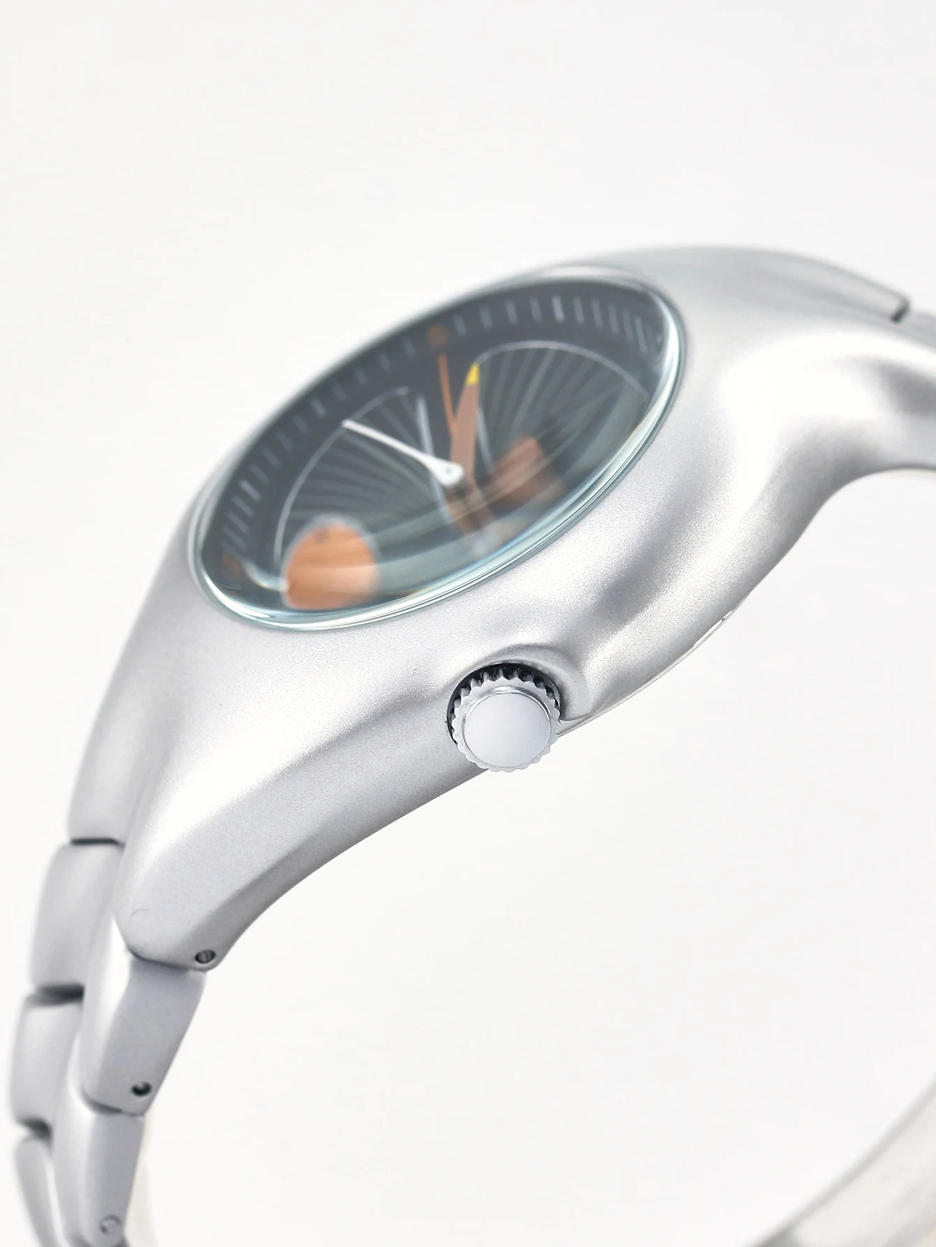 Alien Twist Original Watch Distorted Y2K Watch Men quartz watch Fashion Trendy Retro Watch  Sports Niche Personality Design