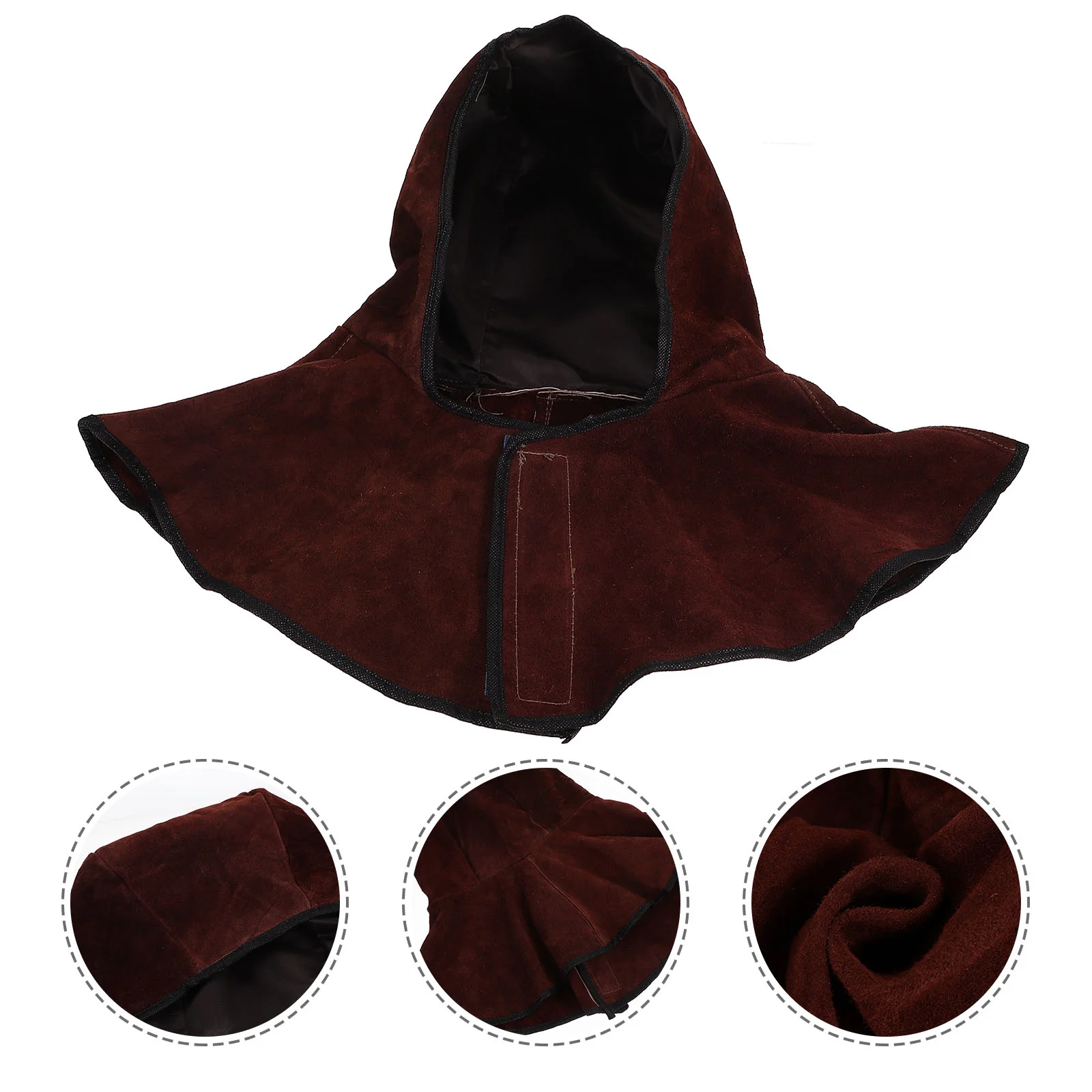 Cape Welder Hat Welding Caps Flame-retardant Hood Head Protection for Women Hats with Neck Drape