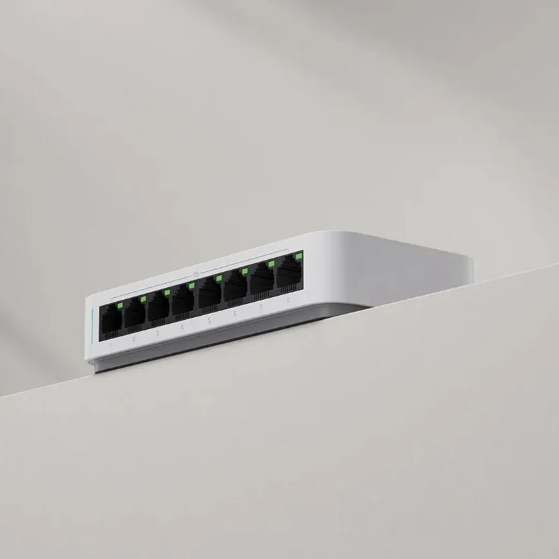 Xiaomi Mi 8 Ports RJ45 Gigabit Ethernet Switch 1000Mbps Mini Network Switches VLAN Ethernet Splitter Lan Mijia Router Hub Switch
