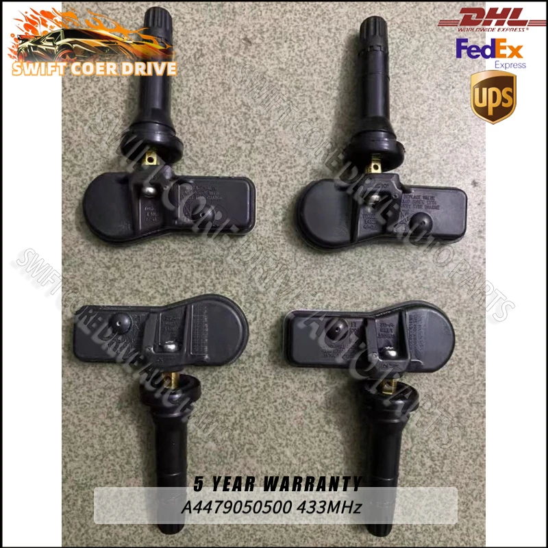 A4479050500 433MHz TPMS Sensor de presión de neumáticos para MERCEDES-BENZ Clase V VS20 03 W638 AB Vito W447 07 A 447 905 0500 A4479051704