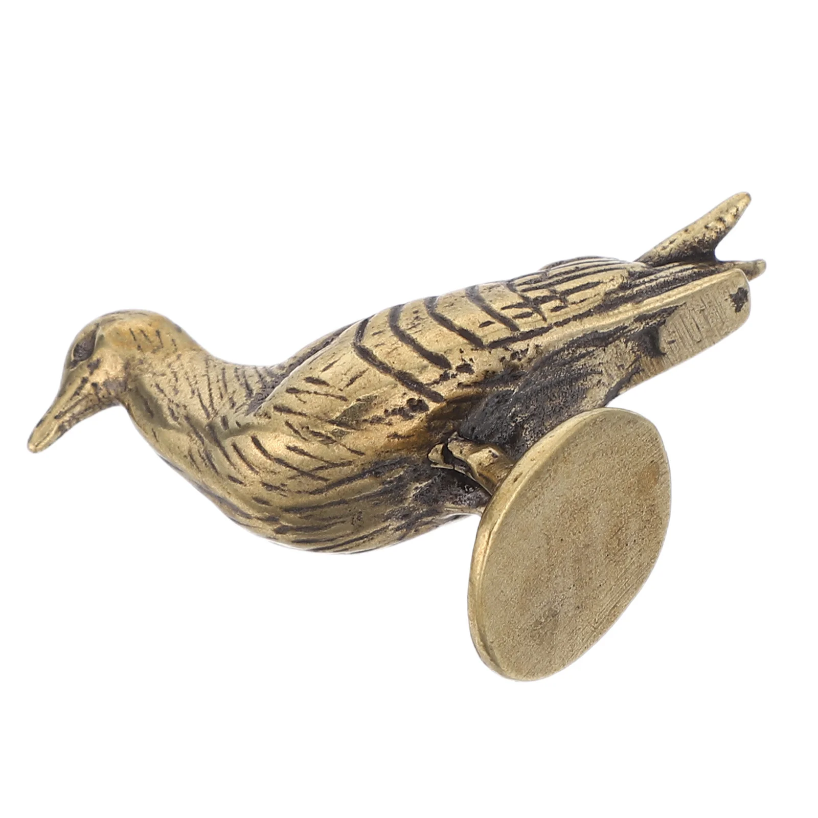 

Solid Brass Dove Ornament Retro Pigeon Statue for Desktop Office Shelf Decor Metal Bird Sculpture Home Interior Decoration