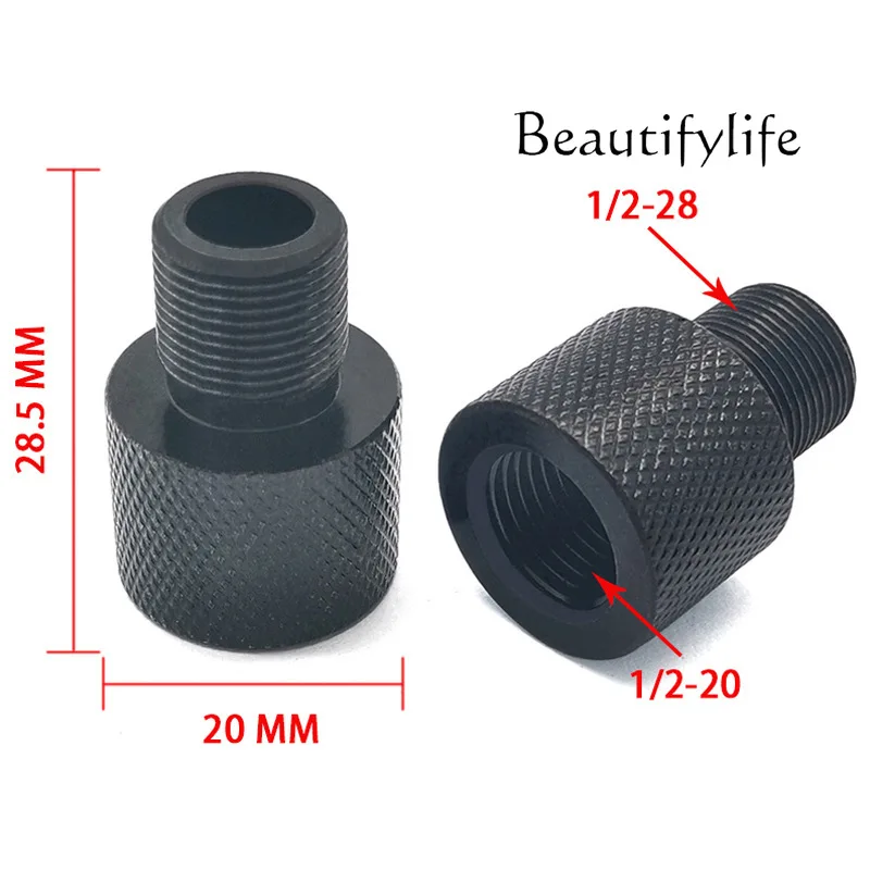 

Auto Parts 1/2-28 1/2-20 Iron Knurled Oil Filter Connector Fuel Filtration