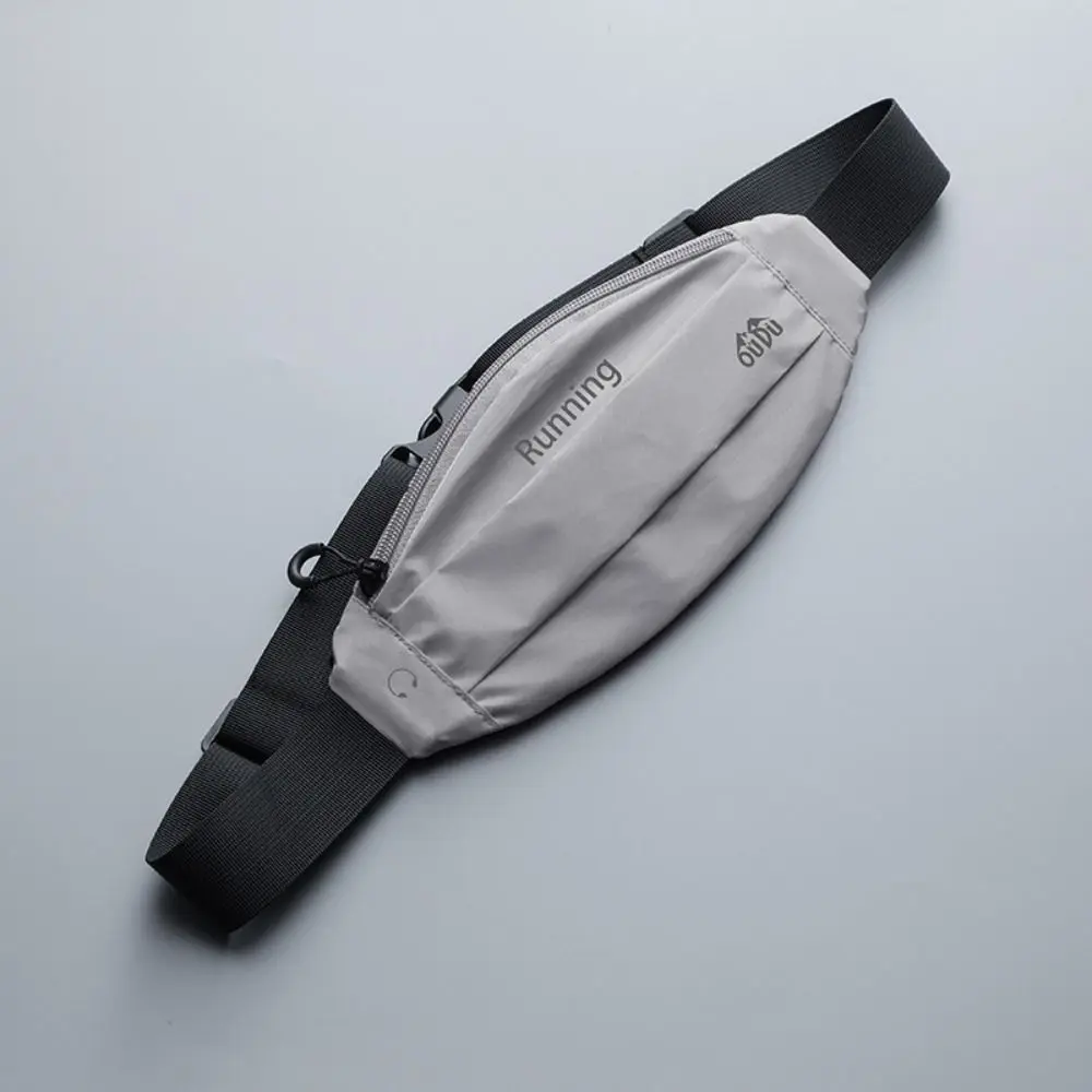 7 Inch Reflective Running Bag Close Fitting Elastic Sports Waist Bag Breathable Multifunctional Mobile Phone Bag Men Women