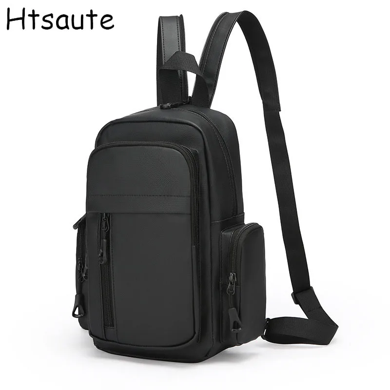 

Two Use All-matched Men's Travel Backpack Waterproof Bag for College Students Sling Bags Business Travelers Laptop Chest Pack