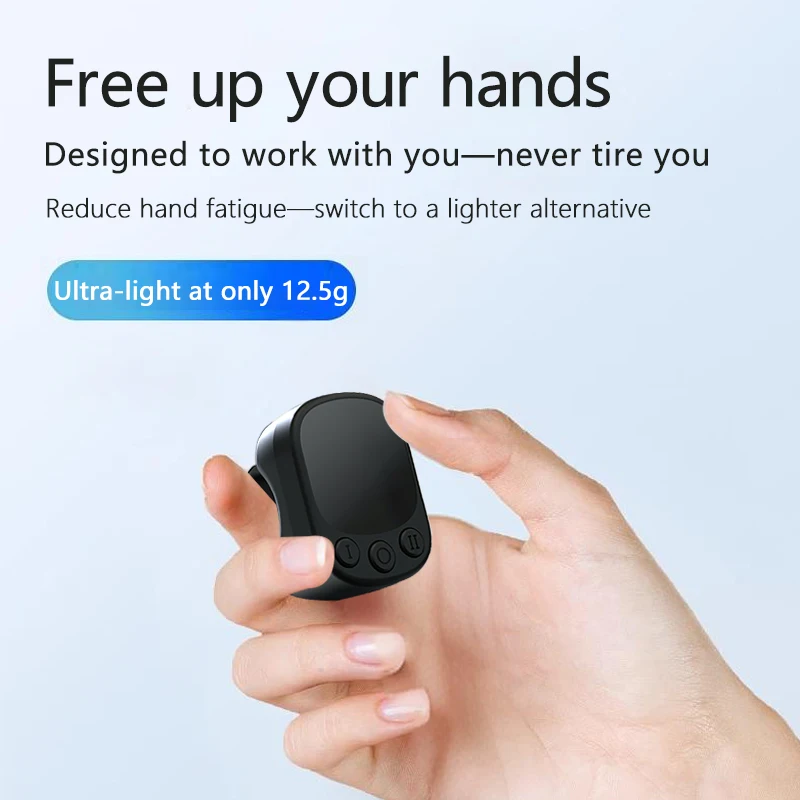 

Mobile Phone Finger Ring Bluetooth-Compatible Remote Control Selfie Video Remote Controller Automatic Page Turner