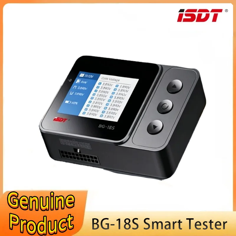 

ISDT BG-18S Smart Battery Lipo Checker Excisional 18s Mastery Unlike Any Other Support LiFe LiPO LiHV UUHV