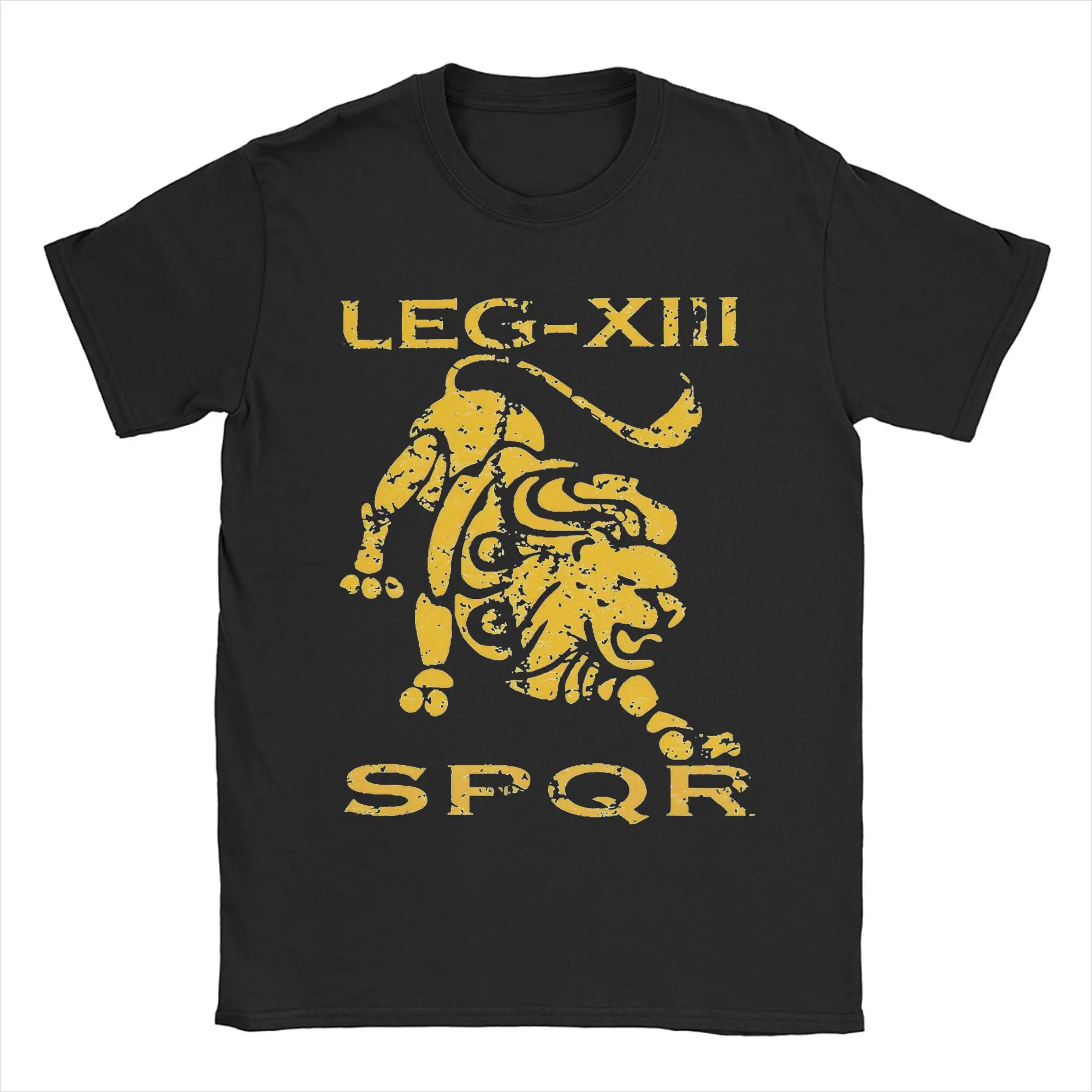 Legio XIII Gemina SPQR T Shirts Men Women Pure Cotton Funny T-Shirt Round Neck  Tee Shirt Short Sleeve Clothing Gift Idea