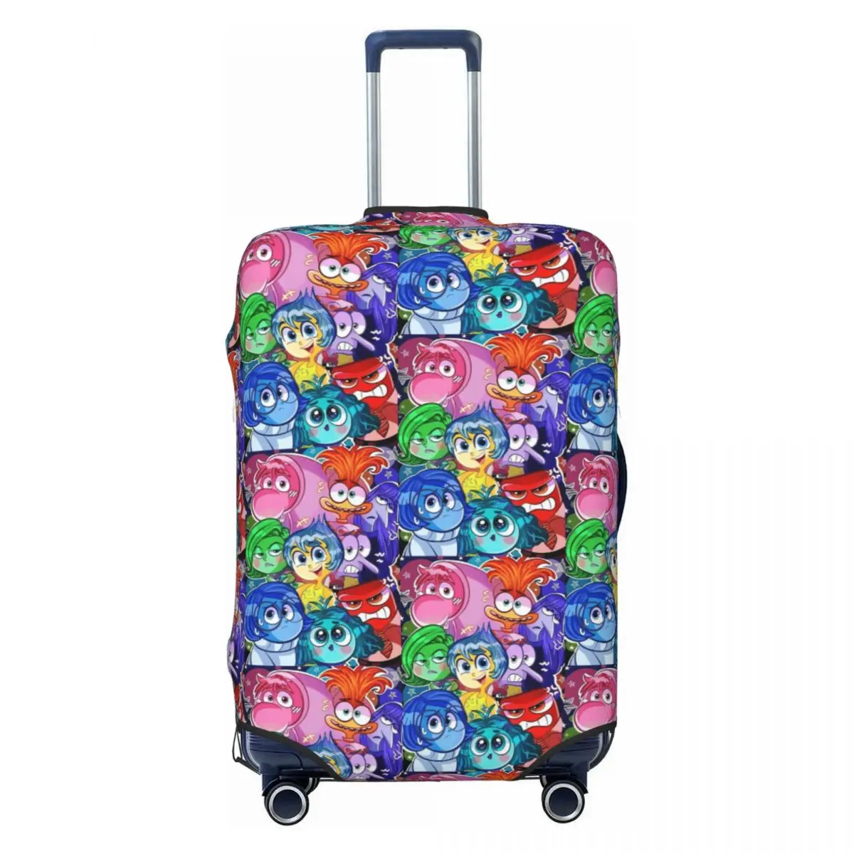 

Custom Inside Out Anime Luggage Cover Elastic Travel Suitcase Protective Covers Suit For 18-32 inch
