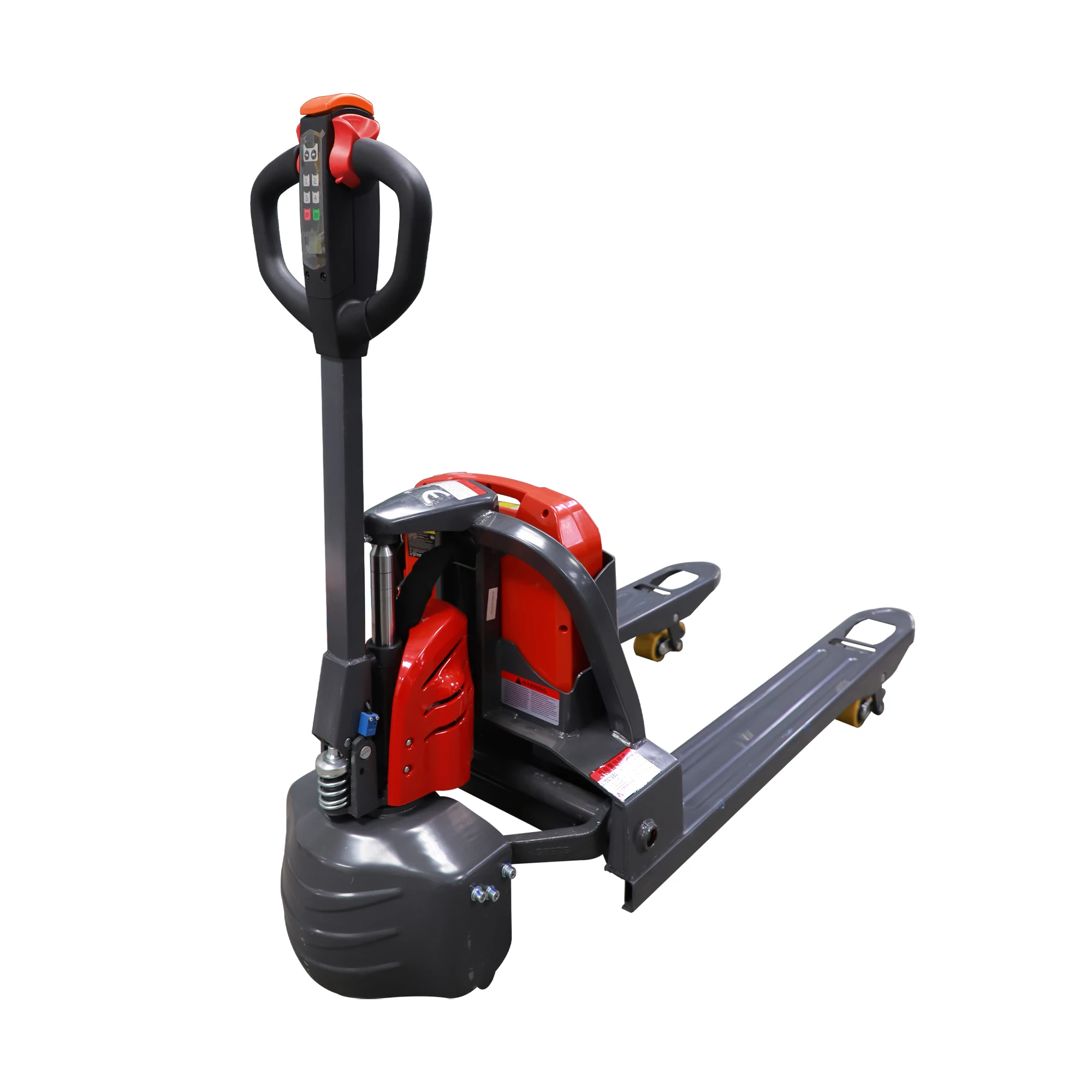 

48" x27" Full Electric Pallet Jack 4400lbs Capacity 48V Lithium Battery Heavy Duty Powered Pallet Trucks Ideal for Narrow Spaces