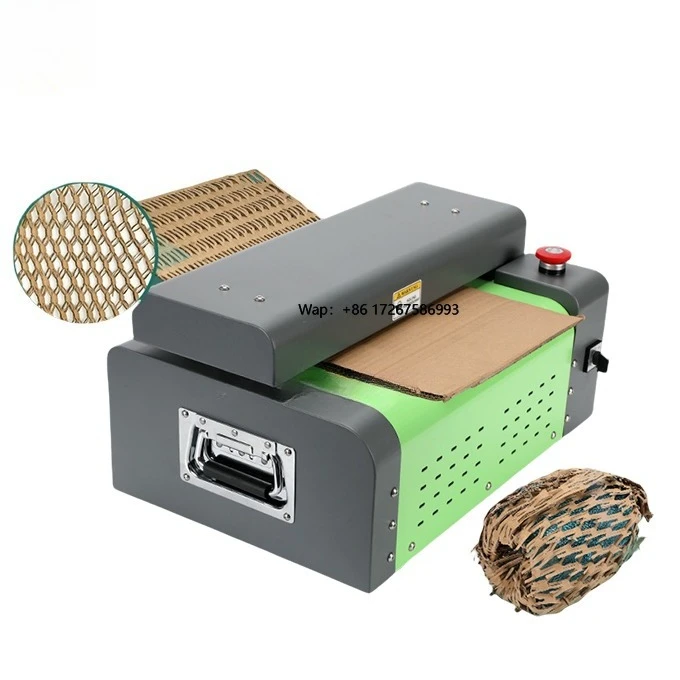 Recycling Waste Cardboard Shredder Mini Recycling Second-hand Corrugated Box Cutting Machine