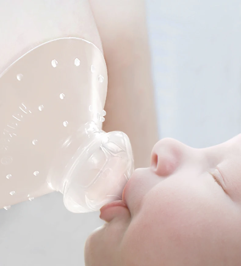 1Pcs Breastfeeding Nipple Protectors Milk Extractor Mother Cover Baby Butterfly Design Silicone Shield Maternal Accessories GYH