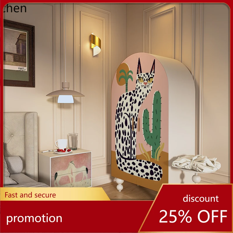 

HT bedroom wardrobe entrance storage storage cabinet floor storage cabinet household living room solid wood