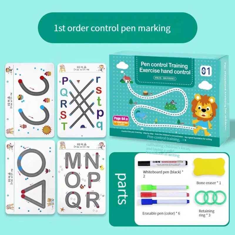 Reusable Magic Tracing Workbook Set 5