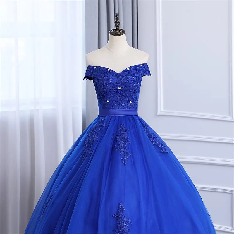 Sonhar Vestidos 2024 New Sleeveless Quinceanera Dresses Off Shoulder Party Dress Simple Ball Gown Real Photo Robe De Bal