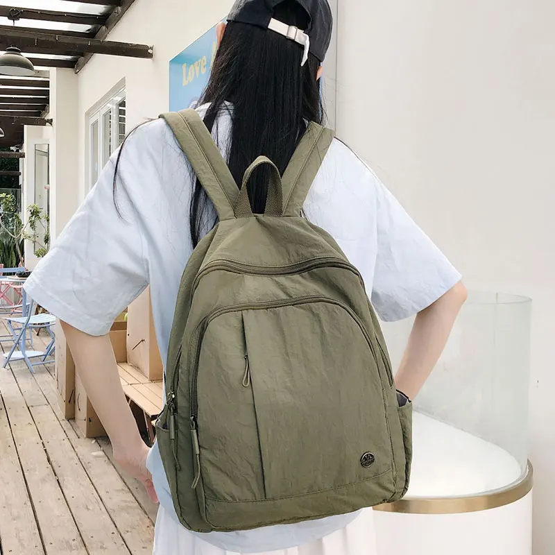 Casual Backpack Women Lightweight Waterproof Travel Backpacks Large Capacity Women's Bag College Girls School Backpack