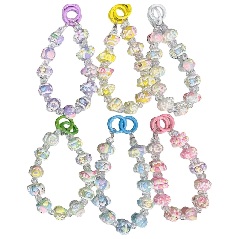 

Handmade Beaded Chain Jewelry Pendant Drop-resistant Strap Antilost