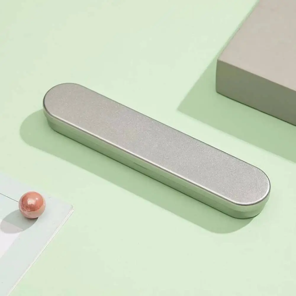 

Office Supplies Flip box Storage Box Stationery Student Iron Pencil Case Metal Pencil Case Tin Box Fountain Pen Box