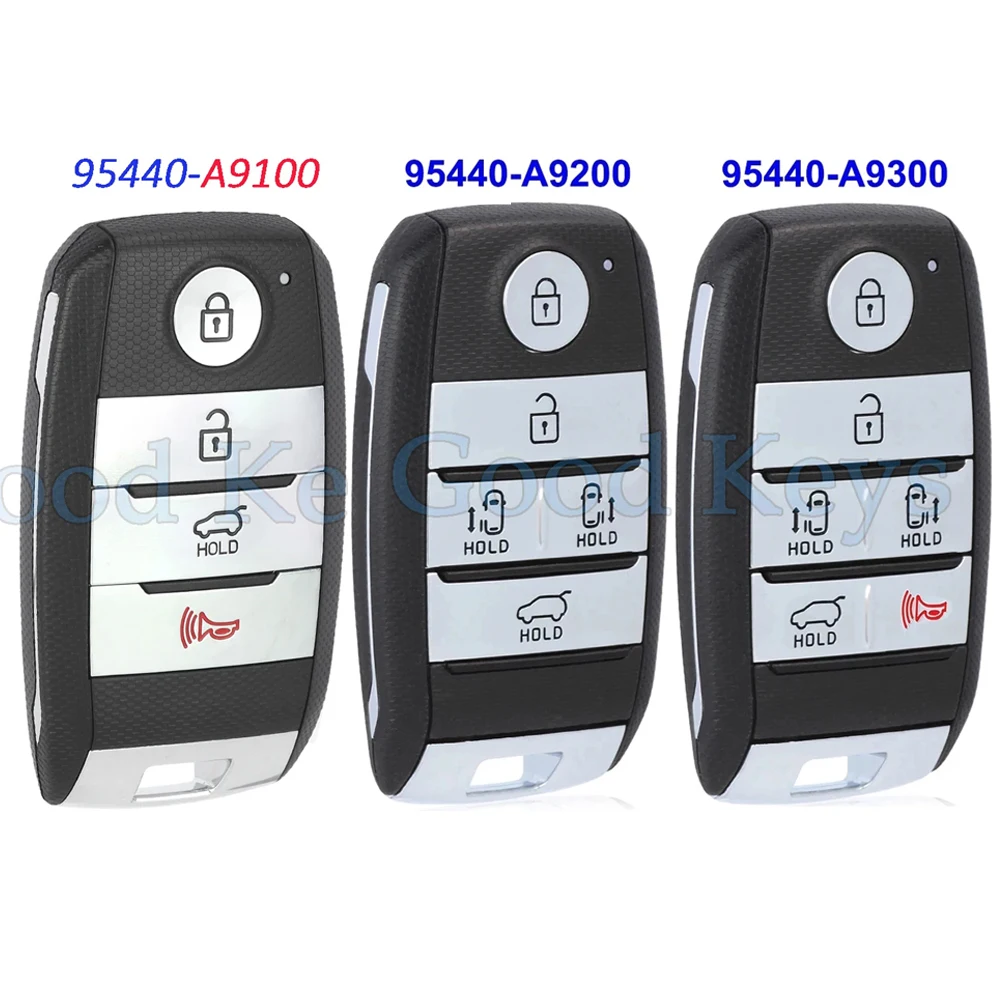 95440-A9100 95440-A9200 95440-A9300 Smart Remote Key Fob for KIA Carnival 2015 2016 2017 2018 Sedona 2019 2020 2021 SVI-YPFGE05