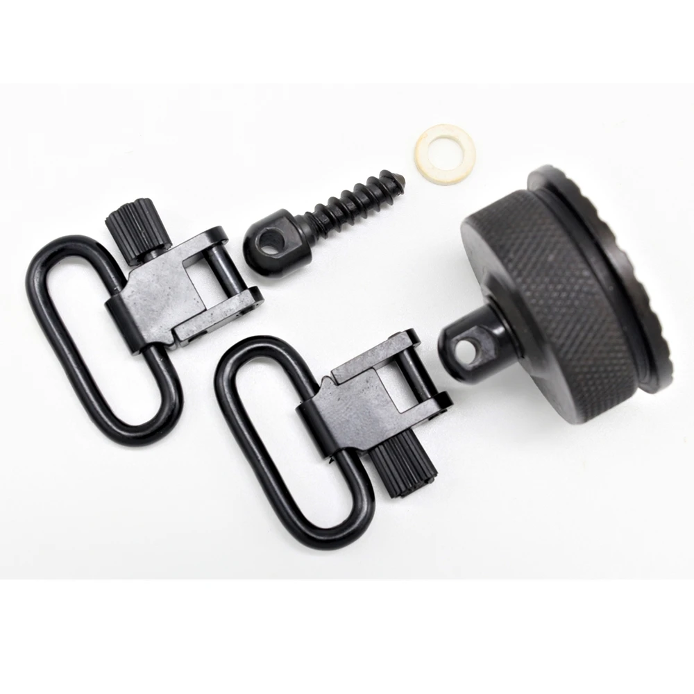 

1.0'' Rifle Sling Swivels Remington 1100 Sling Mounting Kit - 12 Gauge gun Magazine Cap Swivels S-8022