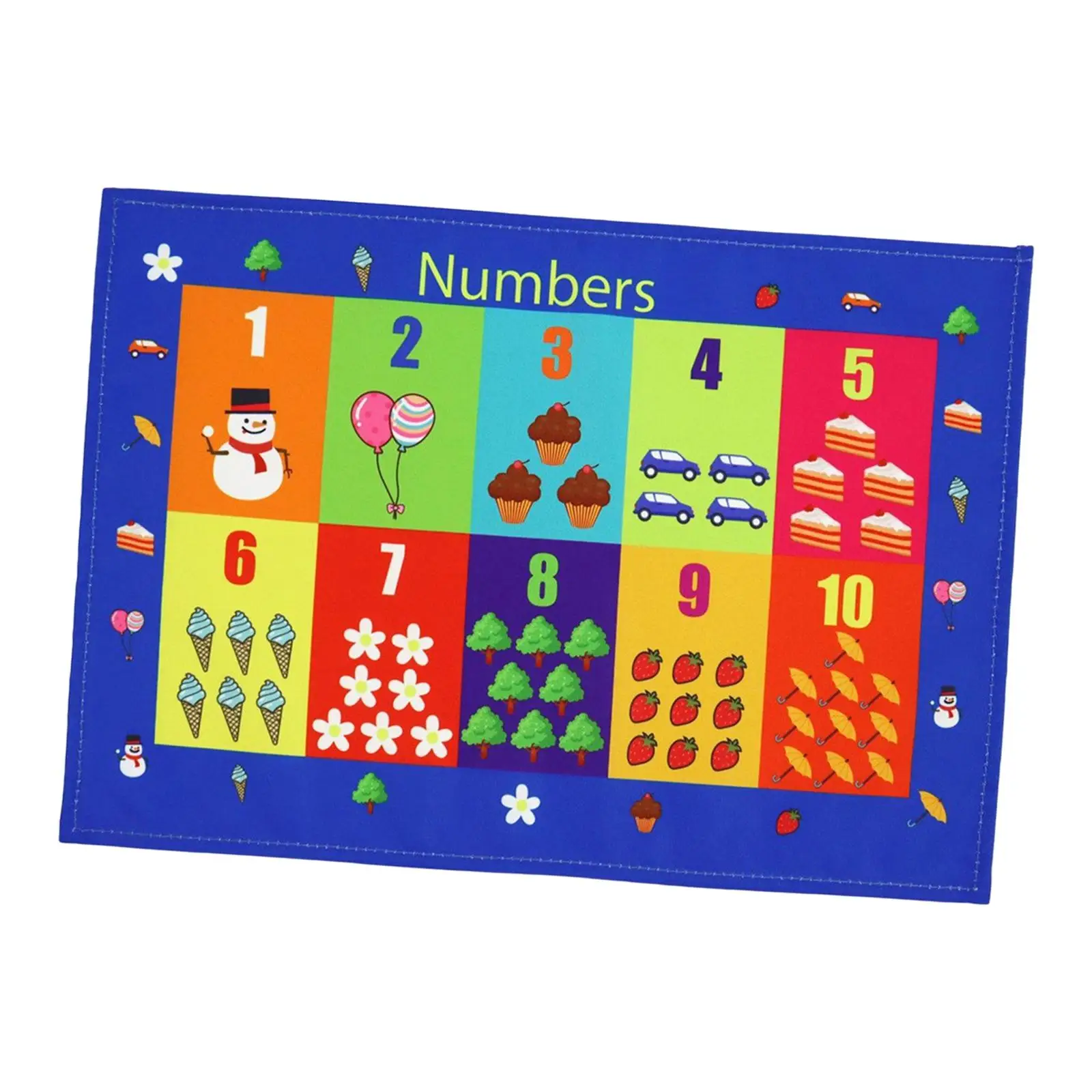 Placemats Learning Placemat Kitchen Dining Table Mat Abc Letters Toddlers Educational Reusable Alphabet for Kitchen Decor
